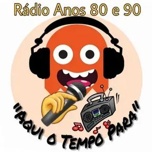 Logotipo de la emisora ​​de radio Rádio Anos 80 e 90