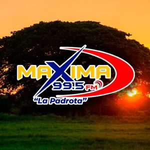 Logo de la station de radio Máxima 99.5 FM