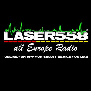 Logotipo de la emisora ​​de radio Laser558