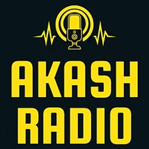 Logotipo de la emisora ​​de radio Akash Radio