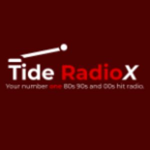 Logo of radio station Tide Radio X