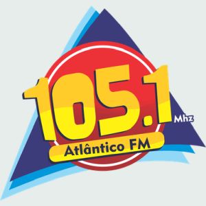 Logotipo de la emisora ​​de radio Atlântico FM 105.1
