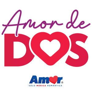 Logotipo de la emisora ​​de radio Amor de Dos