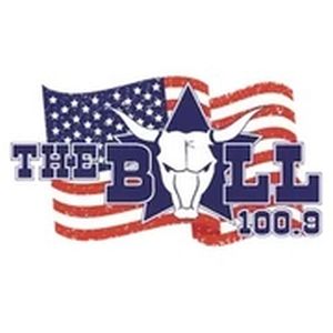 Logo de la station de radio WCJM 100.9 The Bull