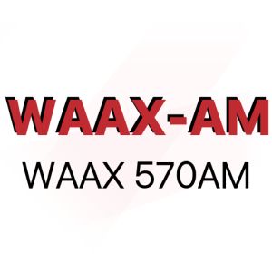 Logo of radio station WAAX News Talk 570 AM