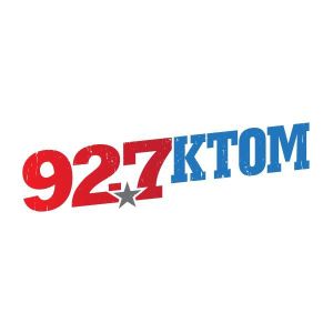 Logo de la station de radio 92.7 KTOM