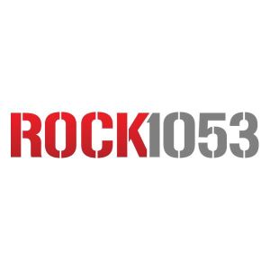 Logotipo de la emisora ​​de radio KIOZ ROCK 105.3