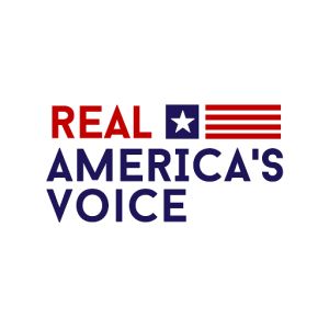 Logotipo de la emisora ​​de radio Real America's Voice News