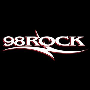 Logo of radio station 98ROCK