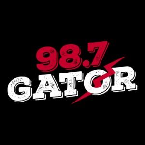 Logo de la station de radio 98.7 The Gator