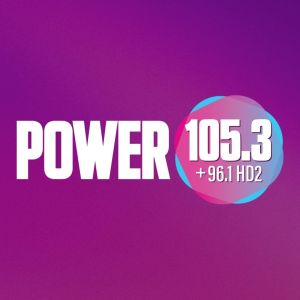 Logo of radio station Power 105.3