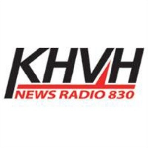 Logotipo de la emisora ​​de radio News Radio 830 KHVH