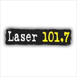Logotipo de la emisora ​​de radio Laser 101.7