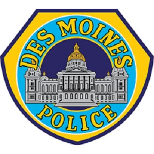 Logo de la station de radio Des Moines Police Dispatch 1