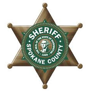Logotipo de la emisora ​​de radio Spokane County Sheriff / Fire, Spokane City Police / Fire