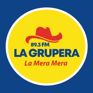 Logotipo de la emisora ​​de radio La Grupera 89.3 FM
