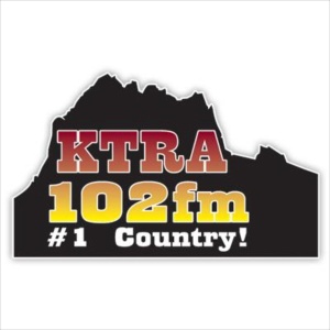 Logotipo de la emisora ​​de radio 102 KTRA