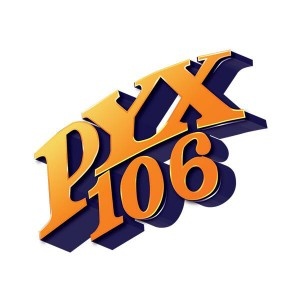 Logo of radio station PYX 106