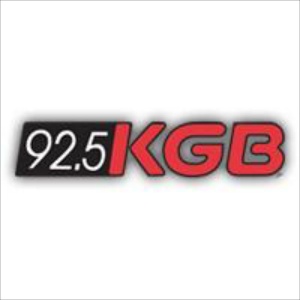 Logotipo de la emisora ​​de radio 92.5 KGB