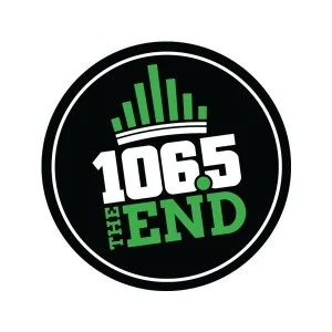 Logotipo de la emisora ​​de radio 106.5 The End