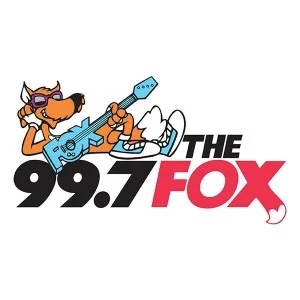 Logo of radio station 99.7 The Fox