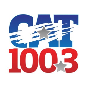 Logo de la station de radio 100.3 The Cat