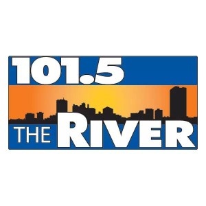 Logo of radio station 101.5 The River