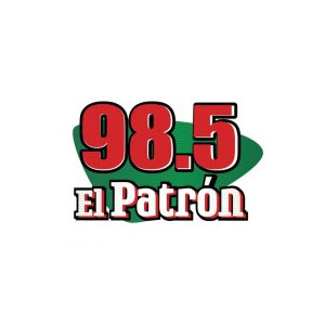 Logotipo de la emisora ​​de radio 98.5 El Patron