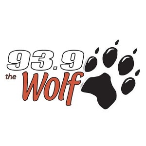 Logotipo de la emisora ​​de radio 93.9 The Wolf