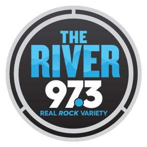 Logo of radio station The River 97.3