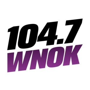 Logo of radio station 104.7 WNOK