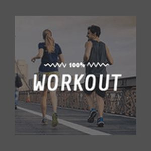 Logo de la station de radio Radio 100% Workout