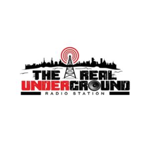 Logotipo de la emisora ​​de radio The Real Underground Radio