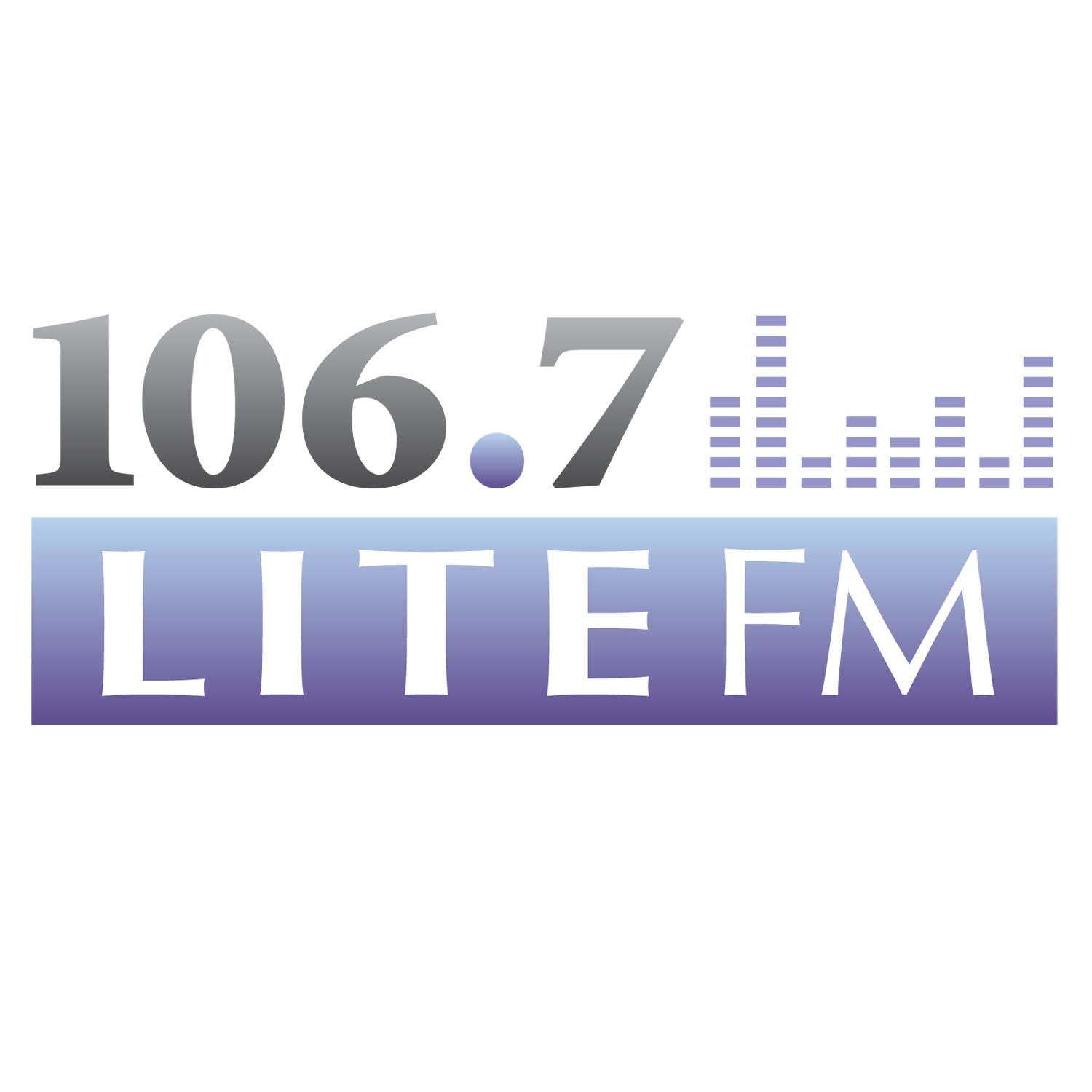 Logo of radio station 106.7 Lite FM (WLTW)