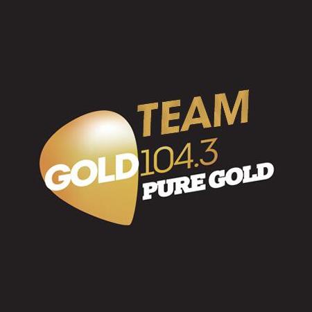 Logo de la station de radio Gold 104.3 FM