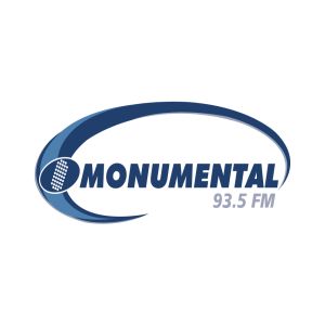 Logo de la station de radio Monumental 93.5