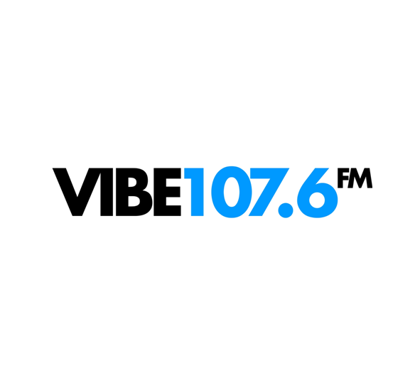 Logo de la station de radio Vibe 107.6 FM
