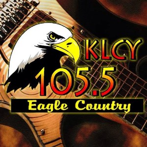 Logo of radio station KLCY 105.5 FM