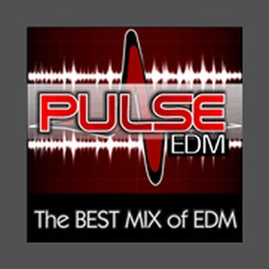 Logotipo de la emisora ​​de radio Pulse EDM Dance Music