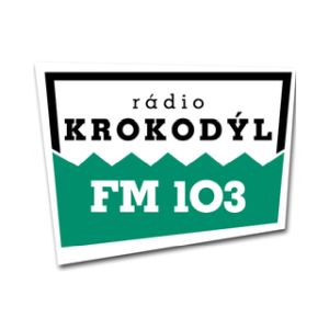 Logotipo de la emisora ​​de radio Rádio Krokodýl FM