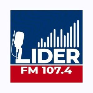 Logo de la station de radio Lider FM 107.4