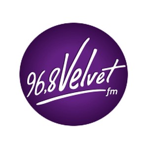 Logo de la station de radio 96.8 Velvet FM